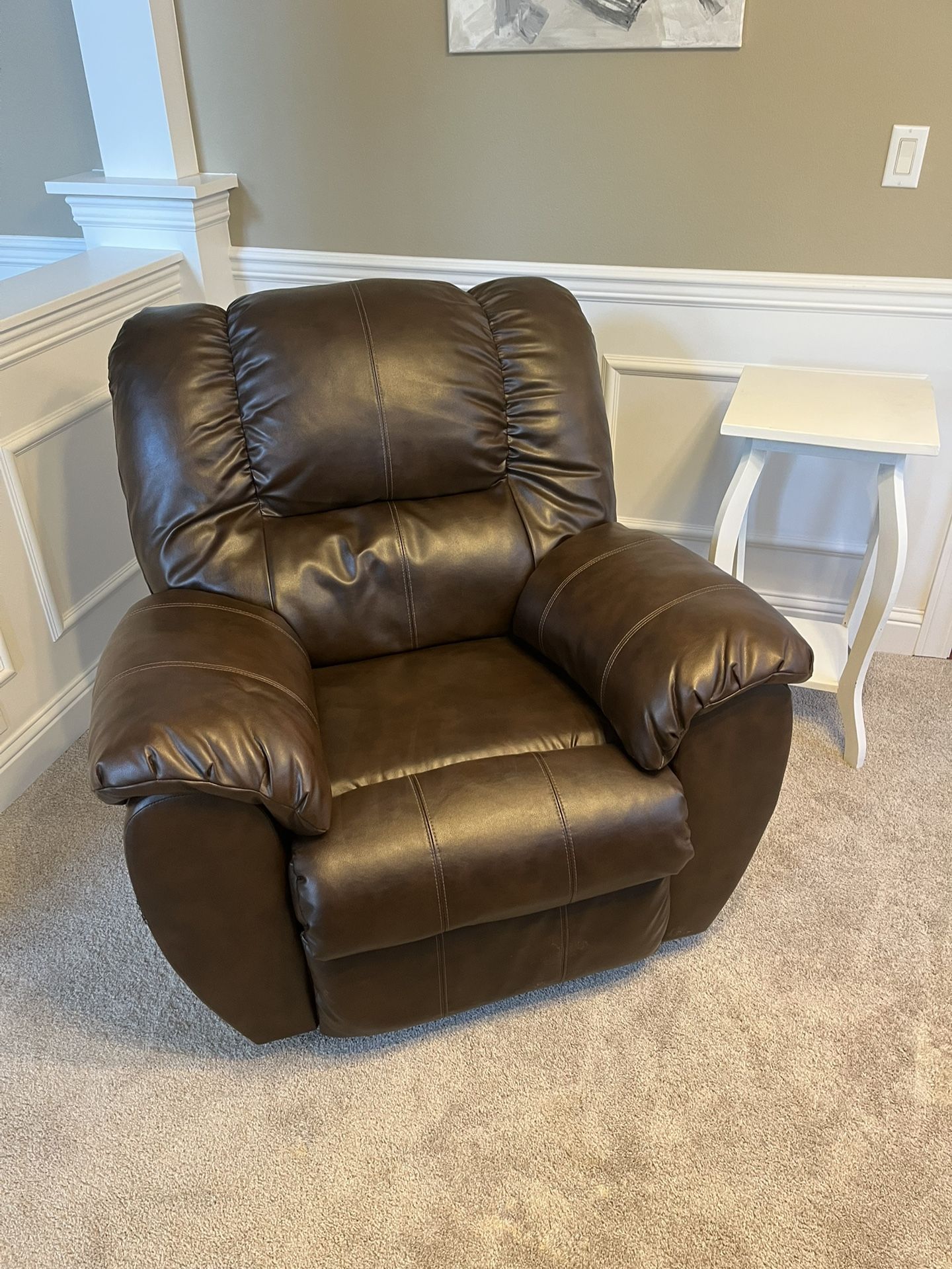 Ashley Furniture DuraBlend Leather Rocker Recliner