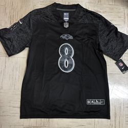 Ravens Lamar Jackson Jersey Size Large