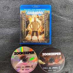 Zookeeper Blu-Ray DVD Combo Pack