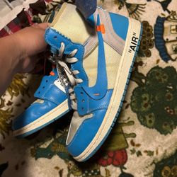 jordan 1 off white unc only pickup 