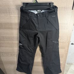 The North Face Girls Snow Pants L 14/16 Black DryVent Waterproof Ski