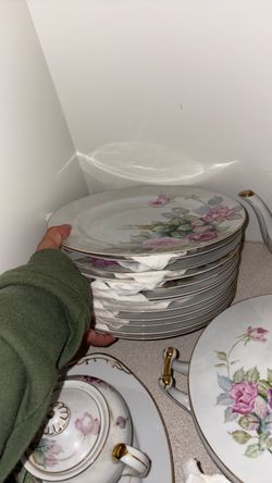 Aichi China Salad Plate Set (12)