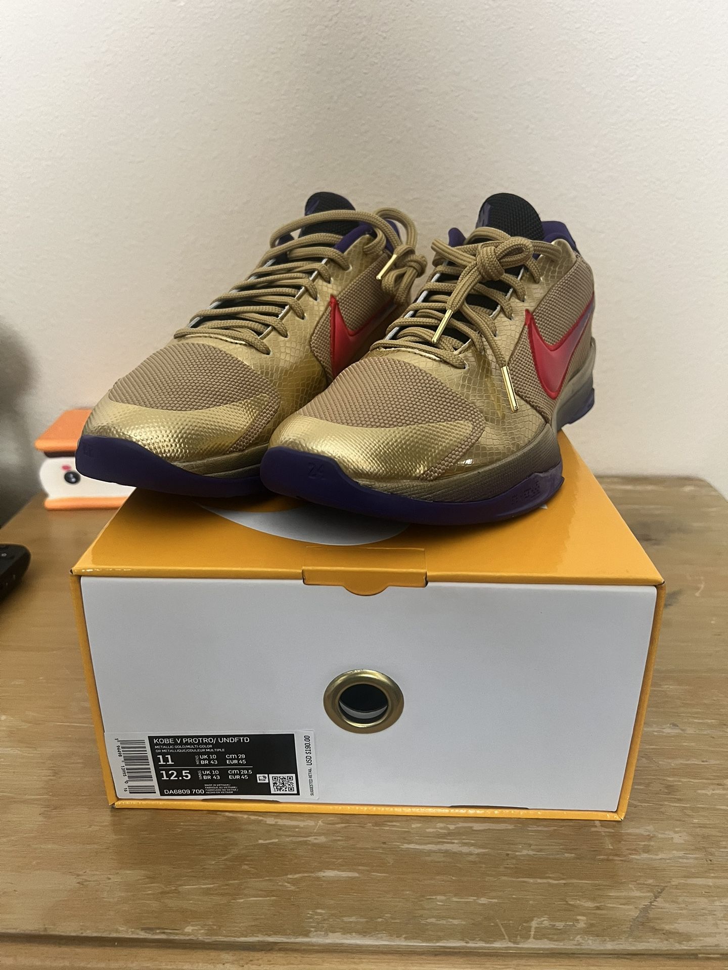 Nike Kobe 5 Hall Of Fame Size 11