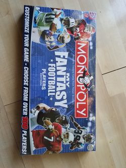 Monopoly My Fantasy Football Players Edition ￼