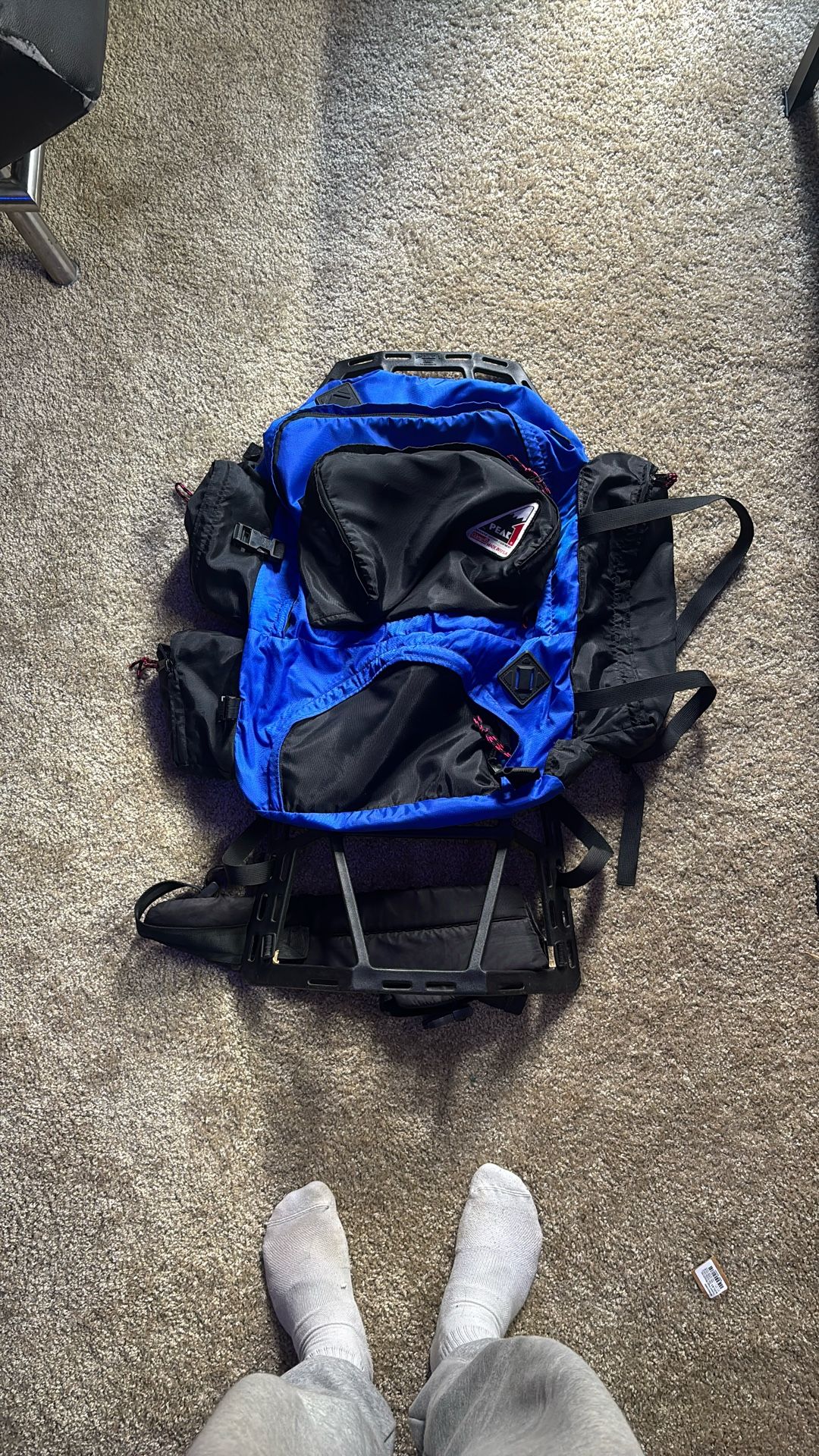 Vintage Coleman Peak External Frame Backpack