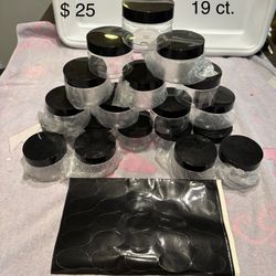 Plastic Containers  4 oz