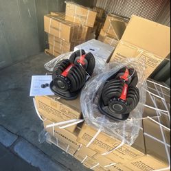 New Gym Adjustable Dumbbells 
