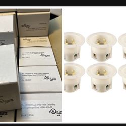 16-pack NEMA L14-30 Grounding Locking Flanged Inlet, 30A 125/250V AC, 3 Pole 4 Wire, cUL Listed