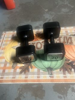 Reebok 20 Pounds Dumbbells 