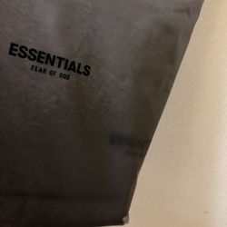 ESSENTIALS HOODIE DARK OATMEAL MEDIUM