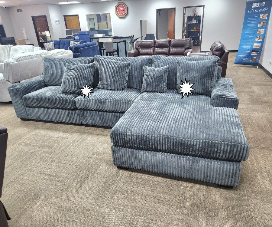 Fabric Livingroom Furniture Sectional Couches Sofa Sets Only $49 Down