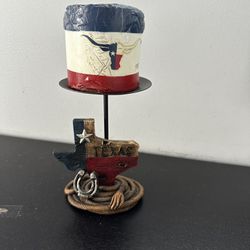 Texas Candle Holder 