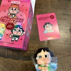 Pop Mart CRYBABY x Powerpuff Girls Series Sleep Buttercup Figure