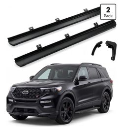 Running Boards with Mud Flaps Fit for Ford Explorer 2020-2026
Side Steps Fits For Base, ST, XLT, Limited, Platinum, ST-Line & Timberline , No-Drill St