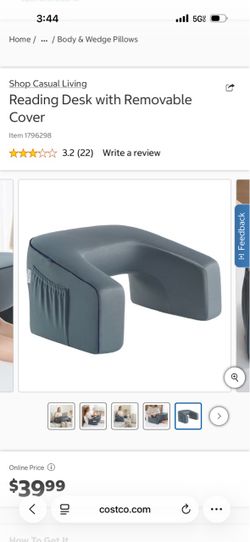 Cushion reading desk