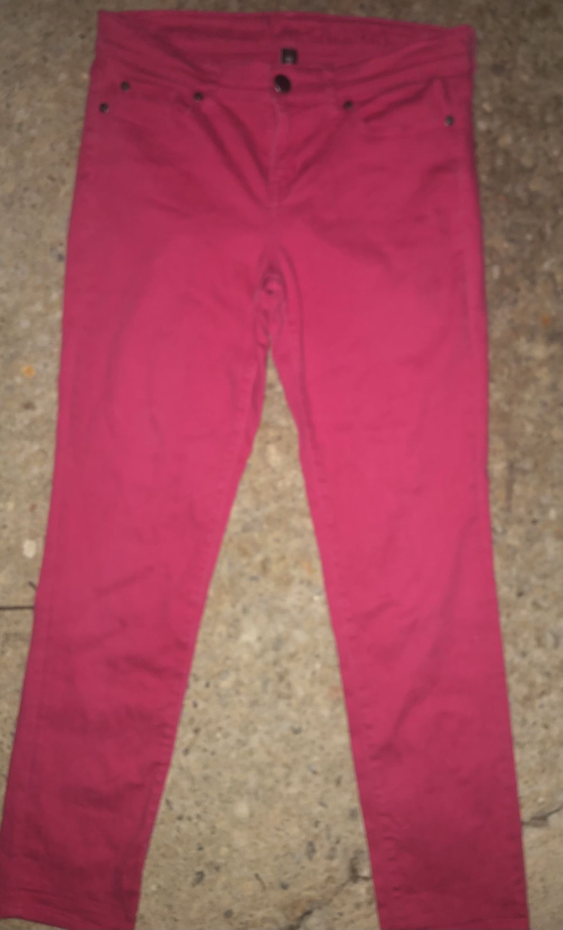 Hot pink Gap pants