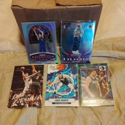 5 - LUKA DONCIC TRADING CARDS INSERTS 