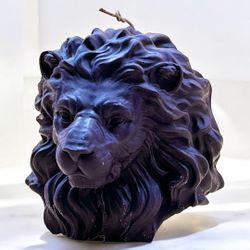 LION HEAD CANDLE 