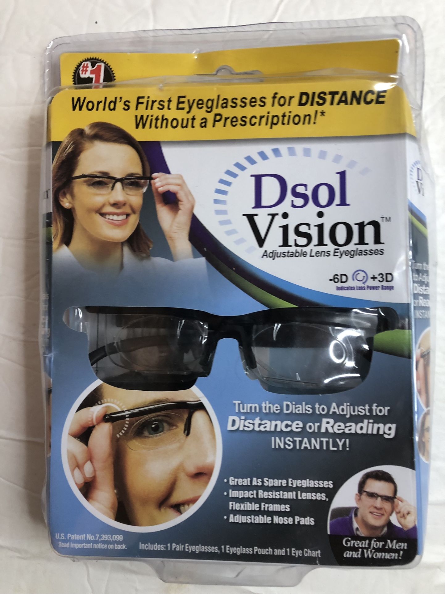 Dial Vision Adjustable Lens Eyeglasses