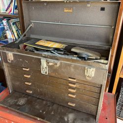 Machinist Tools And Boxes