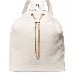 Victoria’s Secret Shearling Cinch Backpack 
