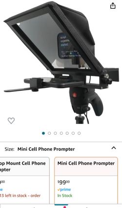 Teleprompter For Smartphone / Tablet