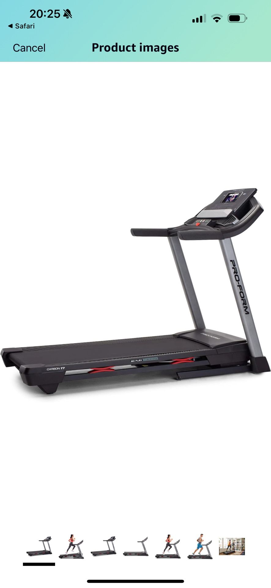 Treadmill Pro-Form iFit Carbon T7
