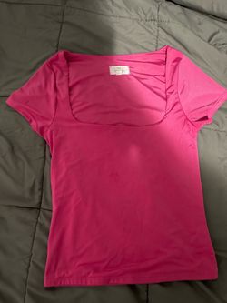 Live in the moment square neck top