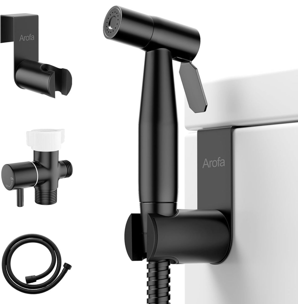Arofa Hand Free Bidet Sprayer Set