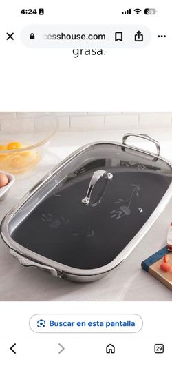 Heritage Signature Double Nonstick Griddle w/ Lid