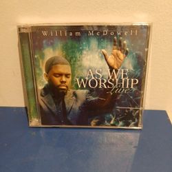 WILLIAM MCDOWELL  AS WE WORSHIP LIVE