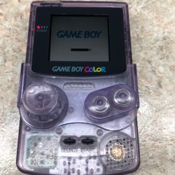 Nintendo CGB-001 Atomic Purple GameBoy Color Battery Operated (70498405)