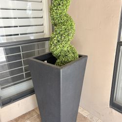 Pair Of Topiary Planters 