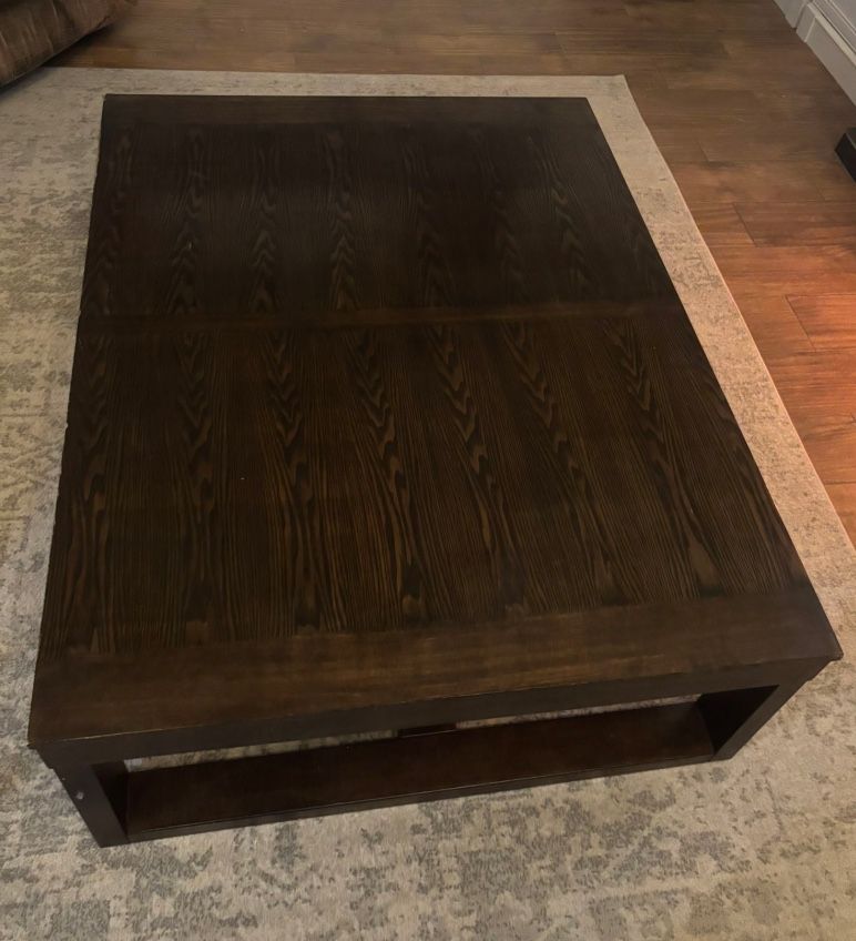 Large Wood Coffee table