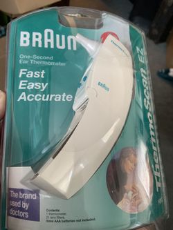 New. Never Opened Braun Thermoscan Digital 