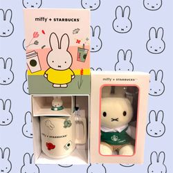 Starbucks x Miffy Plusie + Mug Bundle