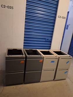 Metal file cabinet $ 60 each