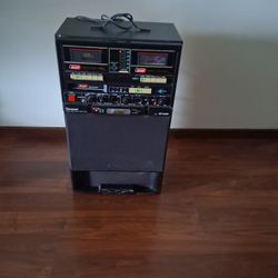 Denonet Double Cassette 8strack Karaoke Player 