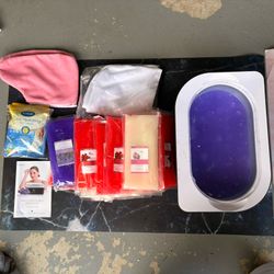 Paraffin Wax Machine for Hand & Feet • Parafin Wax Warmer • Everything in One Kit – Paraffin Wax Refills, Mitts & Booties • Soothing Relie