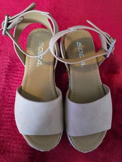 Soda Platform Espadrille Sandals
