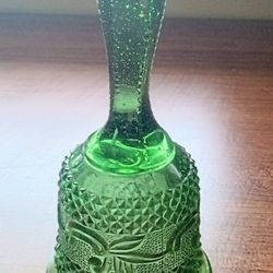 VTG Fenton Emerald Green Dinner Bell