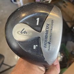 LIQUIDMETAL GOLF 9* DRIVER