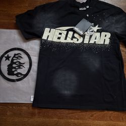 Black Hellstar Graphic T-shirt