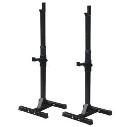 Adjustable squat rack/Soporte portátil para pesas