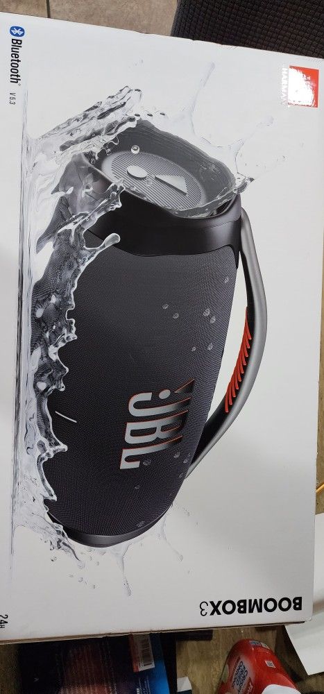 JBL Boombox 3 Portable Bluetooth Waterproof Speaker (Black)
$350