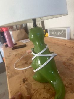 Dinosaur lamp