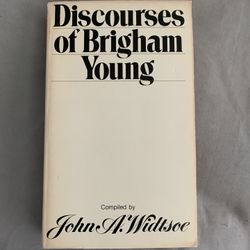 Discourses of Brigham Young by John Andreas Widtsoe (1977, Paperback) Vintage