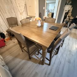 Juego Comedor Y Mas Madera Solida 