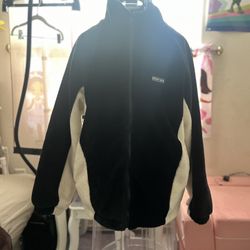 Elfric Eden Vintage Color blocking Sherpa Coat