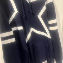 Mitchell & Ness Men's Dallas Cowboys Fleece Pullover Hoodie